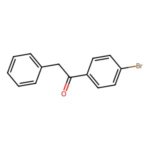 1-(4-Bromophenyl)-2-phenylethanone structure
