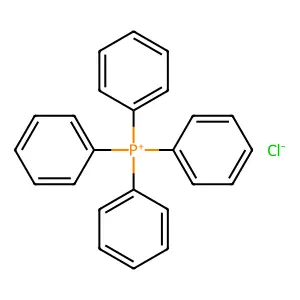 氯化四苯基鏻 structure