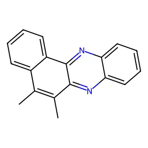 5,6-Dimethylbenz(a)phenazine structure