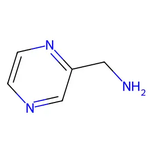 (Pyrazin-2-yl)methanamine structure