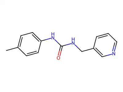 1-(4-Methylphenyl)-3-(pyridin-3-ylmethyl)urea structure