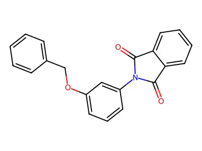 N-(3-Benzyloxyphenyl)phthalimide structure