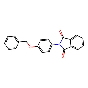 2-(4-Benzyloxy-phenyl)-isoindole-1,3-dione structure