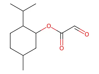 2-Isopropyl-5-methylcyclohexyl oxoacetate structure