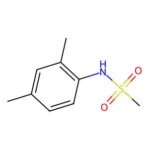 N-(2,4-二甲基苯基)甲磺酰胺 structure