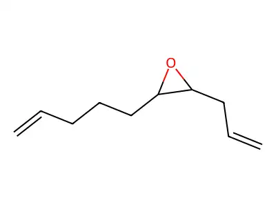 Oxirane, 2-(4-pentenyl)-3-(2-propenyl)- structure