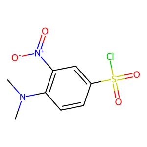 4-(Dimethylamino)-3-nitrobenzene-1-sulfonyl chloride structure