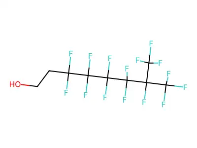 3,3,4,4,5,5,6,6,7,8,8,8-Dodecafluoro-7-(trifluoromethyl)octan-1-ol structure