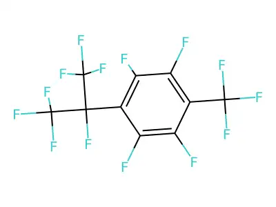 4-(Heptafluoroisopropyl)tetrafluorobenzotrifluoride structure