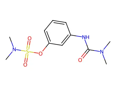 3-[(Dimethylcarbamoyl)amino]phenyl dimethylsulfamate structure