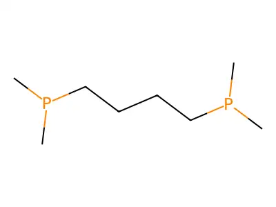 1,4-Bis(dimethylphosphino)butane structure
