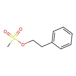 2-苯乙基甲磺酸酯 structure