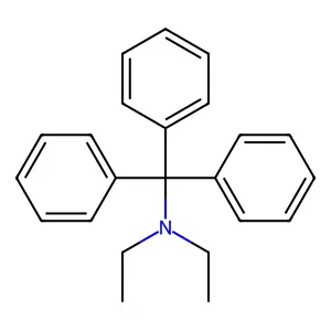 Phenyldi-p-tolylphosphine structure