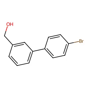 (4'-Bromo-[1,1'-biphenyl]-3-yl)methanol structure