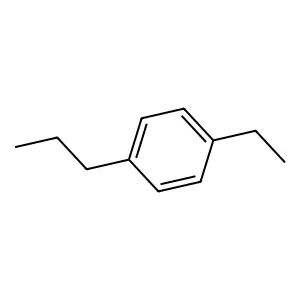 1-Ethyl-4-propylbenzene structure