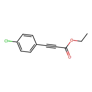 Ethyl 3-(4-chlorophenyl)propiolate structure