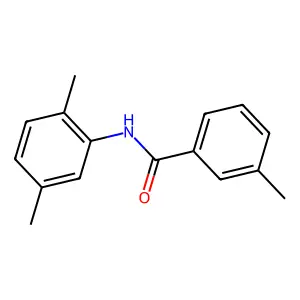 N-(2,5-dimethylphenyl)-3-methylbenzamide structure