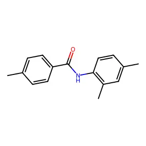 N-(2,4-dimethylphenyl)-4-methylbenzamide structure