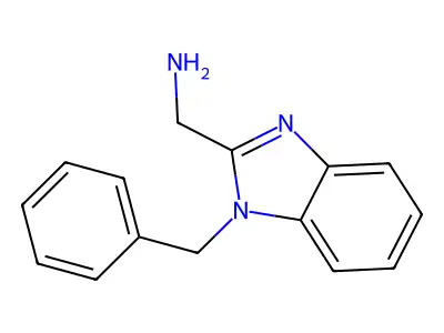 1-(1-Benzyl-1H-benzimidazol-2-yl)methanamine structure