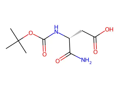 Boc-Asp-NH structure