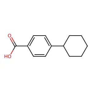 4-环己基苯甲酸 structure