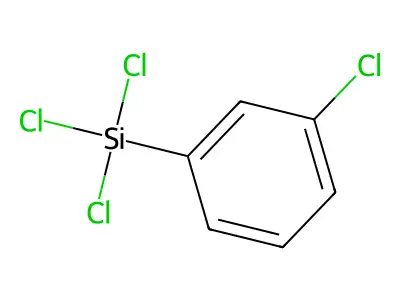 m-Chlorophenyltrichlorosilane structure