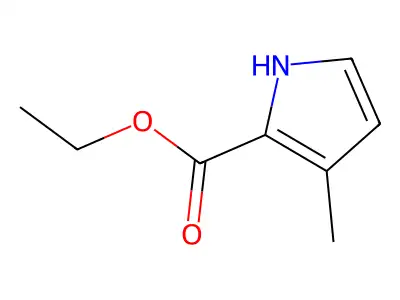 Ethyl 3-methyl-1H-pyrrole-2-carboxylate structure
