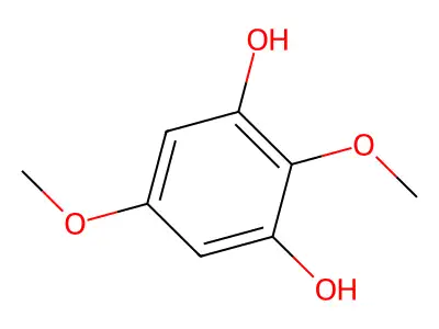 2,5-Dimethoxybenzene-1,3-diol structure