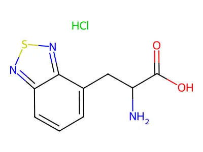 2-Amino-3-benzo[1,2,5]thiadiazol-4-yl-propionic acid structure