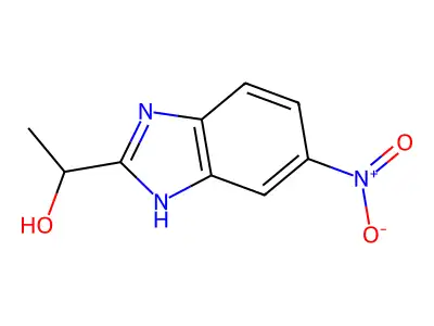1-(5-Nitro-1h-benzimidazol-2-yl)ethanol structure