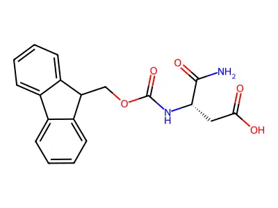 Fmoc-IsoAsn-OH structure
