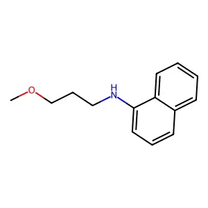 N-(3-甲氧基丙基)-1-萘胺 structure