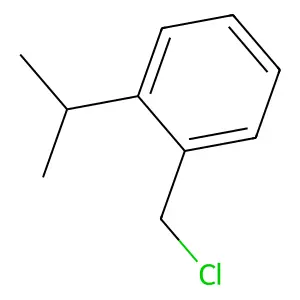 邻异丙基苄氯 structure