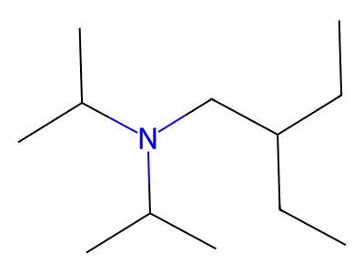 N,N-Diisopropyl-2-ethylbutylamine structure
