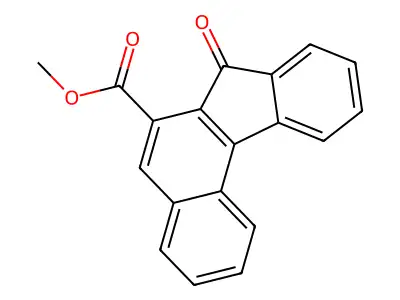 Methyl 7-oxo-7H-benzo(C)fluorene-6-carboxylate structure