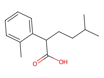 5-Methyl-2-(Ortho-Tolyl)-Hexanoic Acid structure