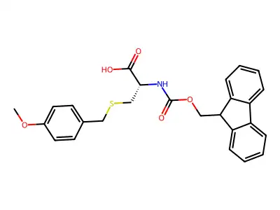 Fmoc-Cys(pMeOBzl)-OH structure