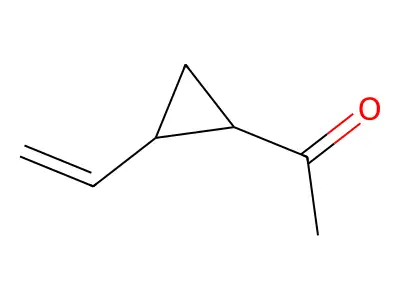 Ethanone, 1-(2-ethenylcyclopropyl)- structure