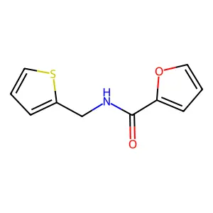 N-(2-Thienylmethyl)-2-furancarboxamide structure