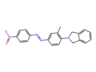 2-(2-Methyl-4-(4-nitrophenylazo)phenyl)isoindoline structure