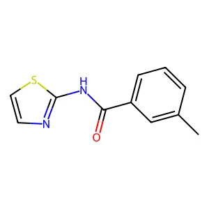3-Methyl-N-(1,3-thiazol-2-yl)benzamide structure
