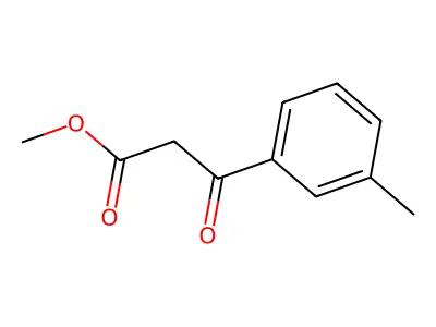 3-Oxo-3-m-tolyl-propionic acid methyl ester structure