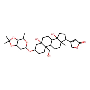 Acetonhelveticosol structure