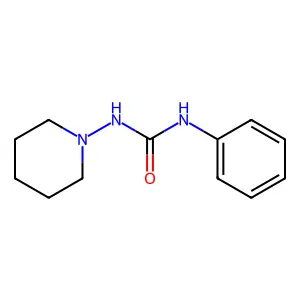 1-Phenyl-3-piperidin-1-ylurea structure