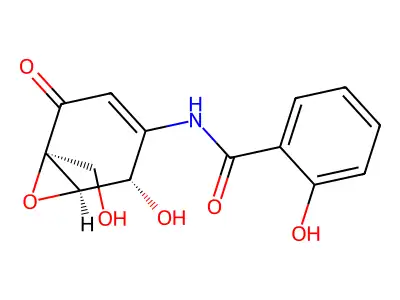 Epoxyquinomicin C structure