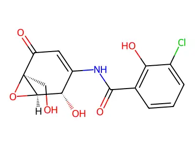 Epoxyquinomicin D structure