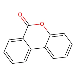6H-dibenzo(b,d)pyran-6-one structure