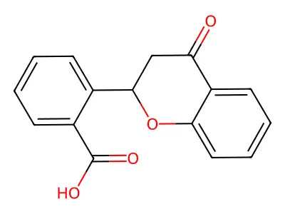 2-(4-oxochroman-2-yl)benzoic Acid structure