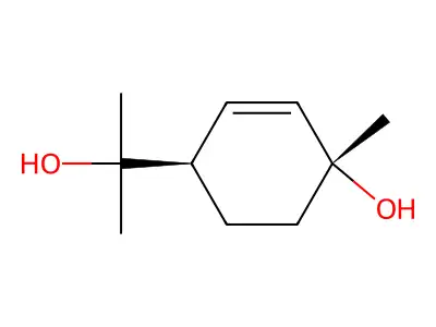 4-Hydroxy-alpha,alpha,4-trimethylcyclohex-2-ene-1-methanol structure