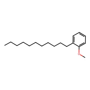 Benzene, 1-methoxy-2-undecyl- structure